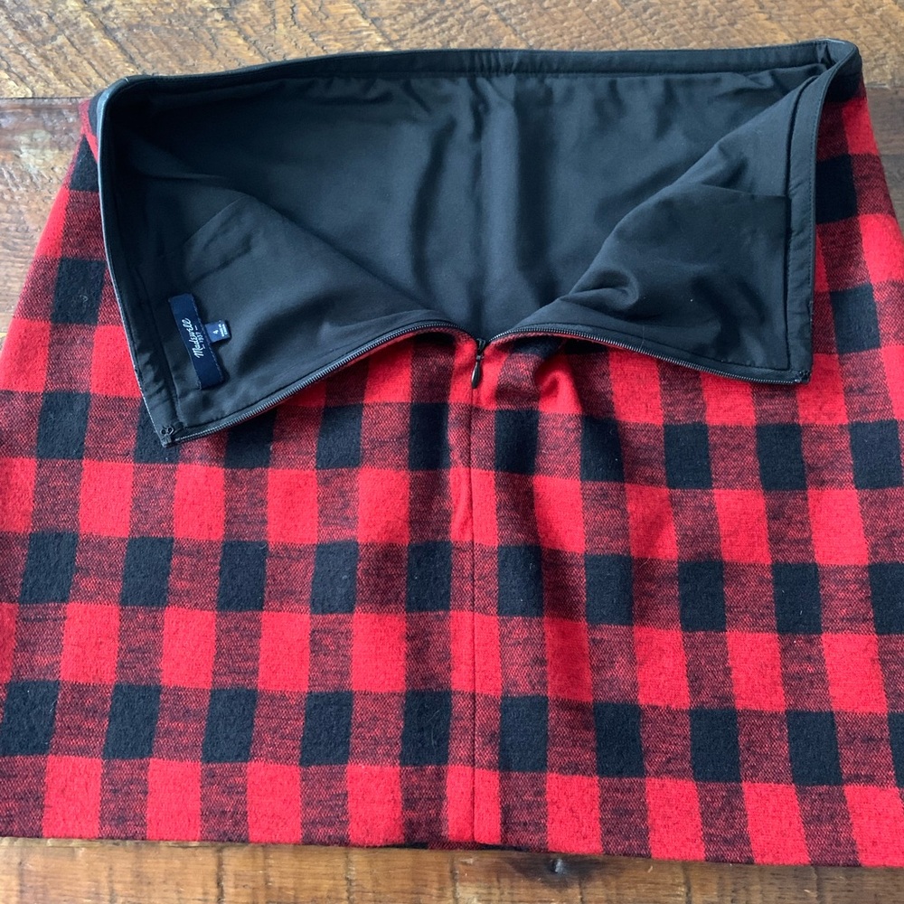 Madewell Buffalo Check Skirt - Picture 5 of 9